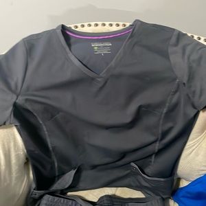 Purple label Yoga scrub set by Healing Hands